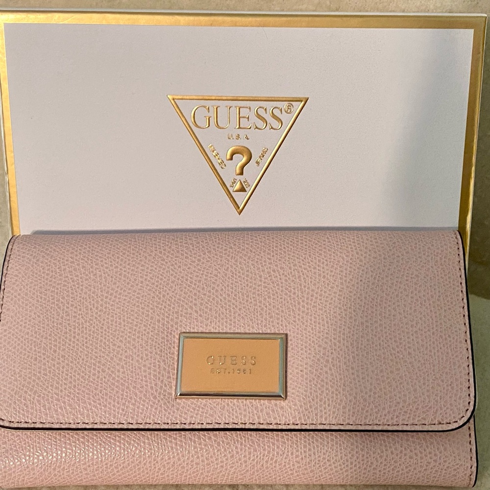 Guess Slim Clutch Wallet